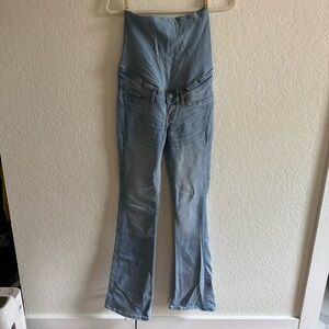 H&m mama Blue maternity boot cut Jeans